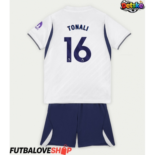 Dres Tottenham Hotspur Sandro Tonali #16 Domáci pre deti 2026-27 Krátky Rukáv (+ trenírky)